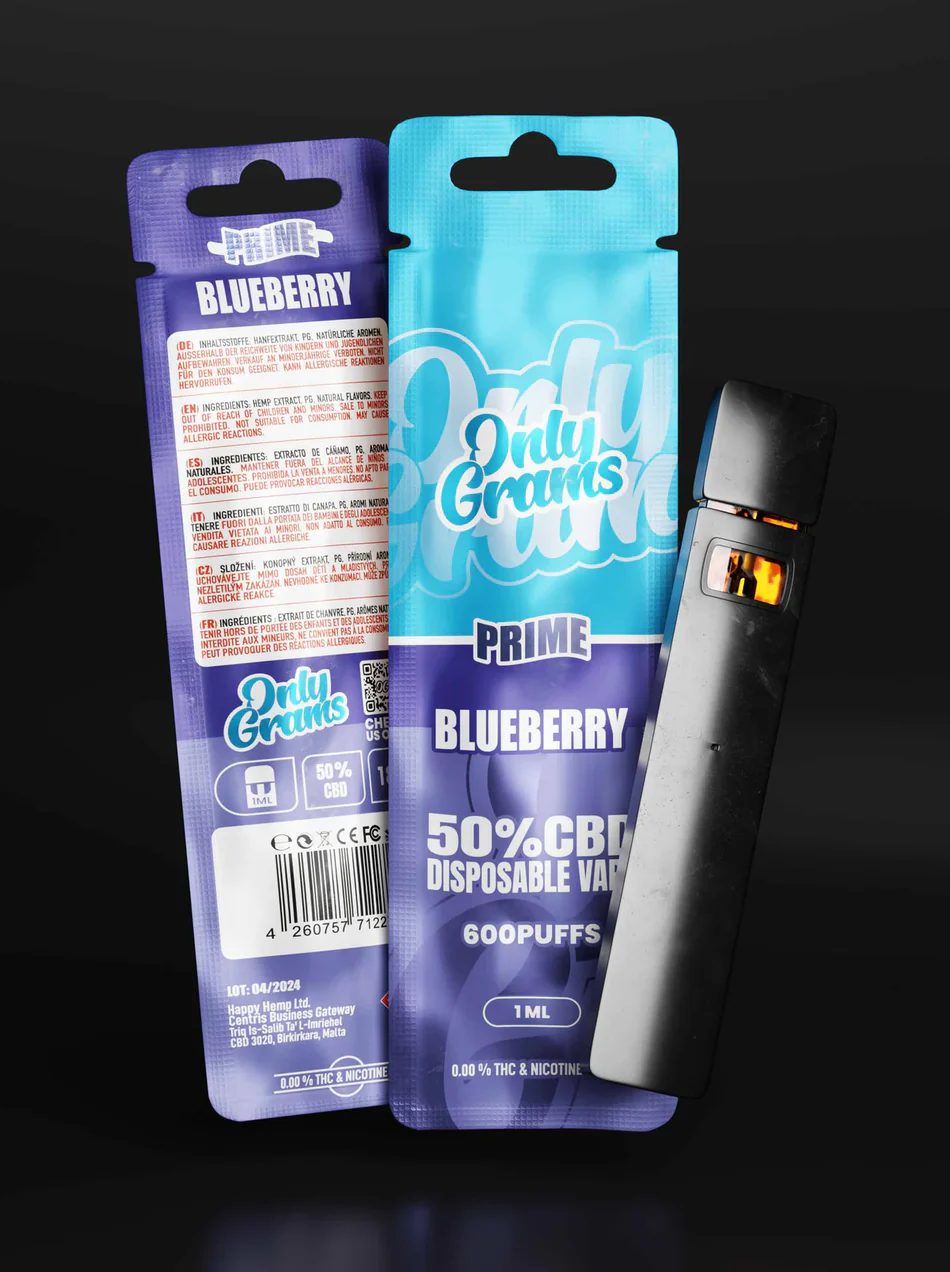 OnlyGrams® CBD Vape | Blueberry