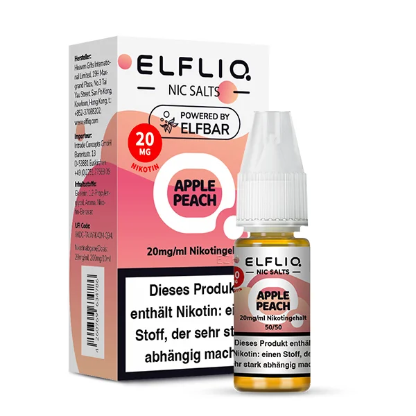 ELFLIQ Liquid | Apple Peach