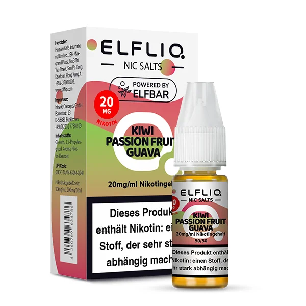 ELFLIQ Liquid | Kiwi Passion Fruit Guava