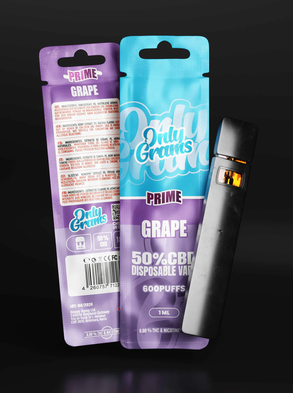 OnlyGrams® CBD Vape | Grape