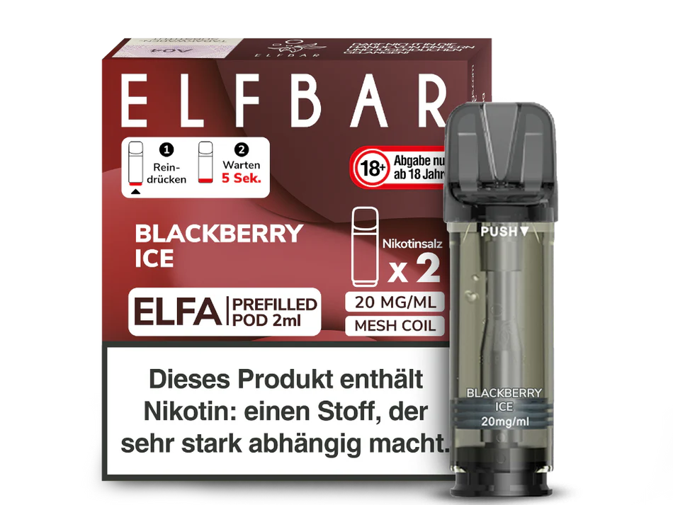 ELFA Pods | Blackberry Ice