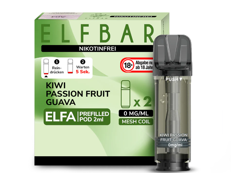 ELFA Pods | Kiwi Passion Fruit Guava NIKOTINFREI